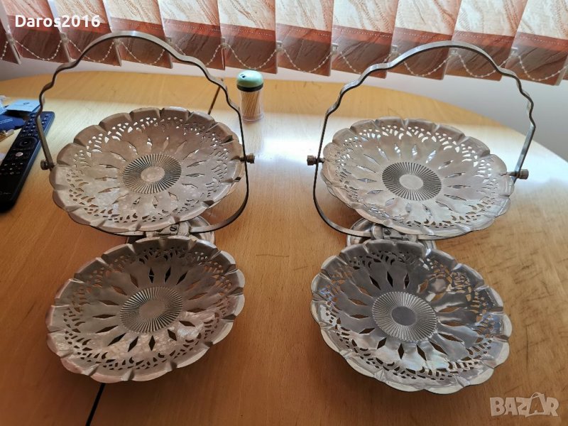 Стари бомбониери 2 бр , снимка 1