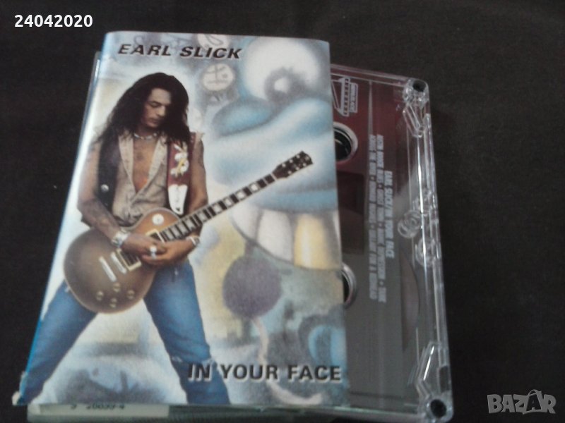 Earl Slick ‎– In Your Face оригинална касета, снимка 1