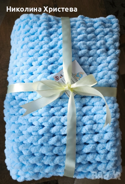 Бебешки одеалца от прежда Ализе Пуфи , снимка 1