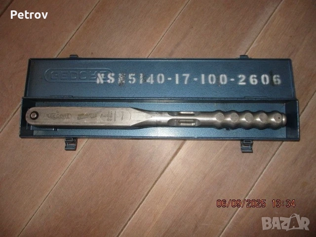 GEDORE - RAHSOL - DREMOMETER - Typ B - MADE IN GERMANY - 1/2" Profi Динамометричен Ключ 20 - 120 Nm , снимка 1