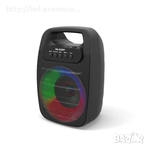 Super Bass безжичен HIFI BT високоговорител 3D стерео субуфер Boombox MS2630BT, снимка 1