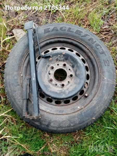 Резервна гума и крик за бмв36 , снимка 1