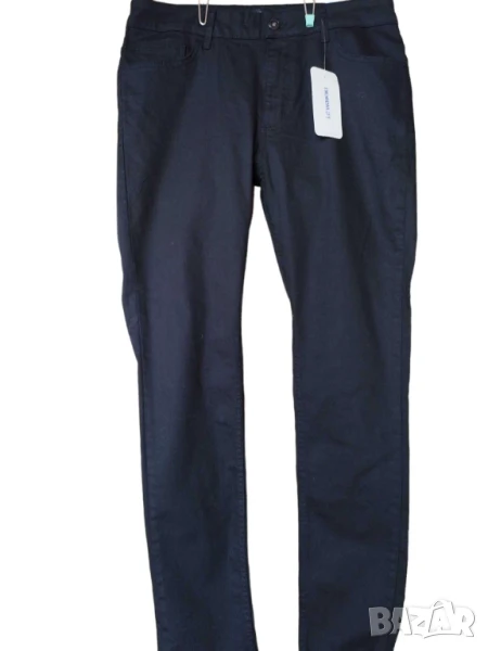 Мъжки дънки LC Waikiki 760 Skinny Fit, 98% памук, Черни, 34-33, снимка 1