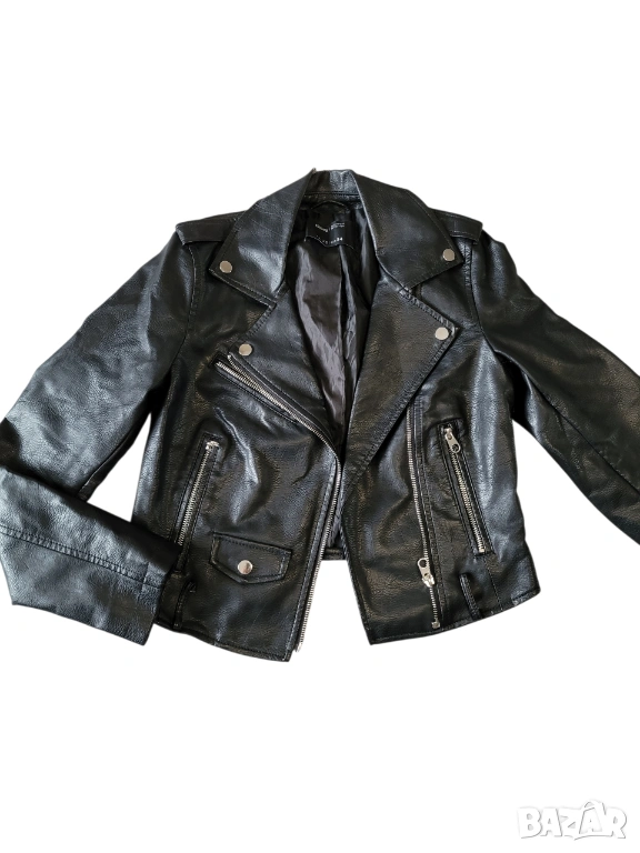 Дамско кожено яке, снимка 1