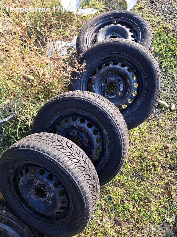 4 Железни джанти 4х114.3 67.1, снимка 1