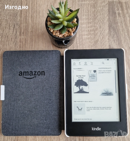 БЕЗПЛАТНА ДОСТАВКА Kindle Amazon електронен четец / e-book с подсветка, снимка 1