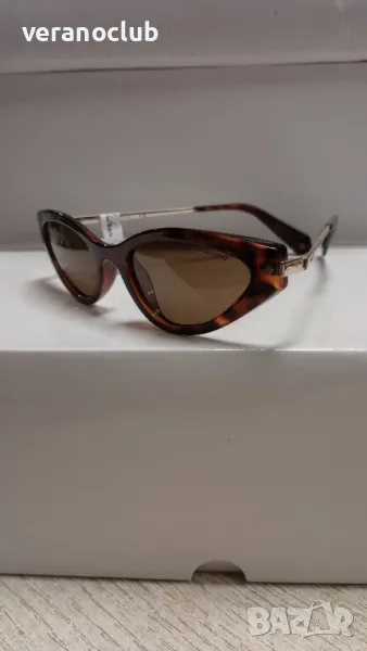 Полароид кафяви Дамски слънчеви очила , снимка 1