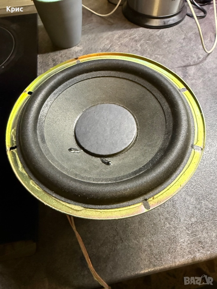 Басов говорител LG 100w 4ohm 18 см., снимка 1