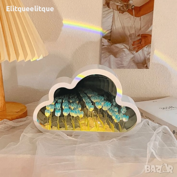 Магическа нощна лампа с огледален ефект 2 в 1, снимка 1