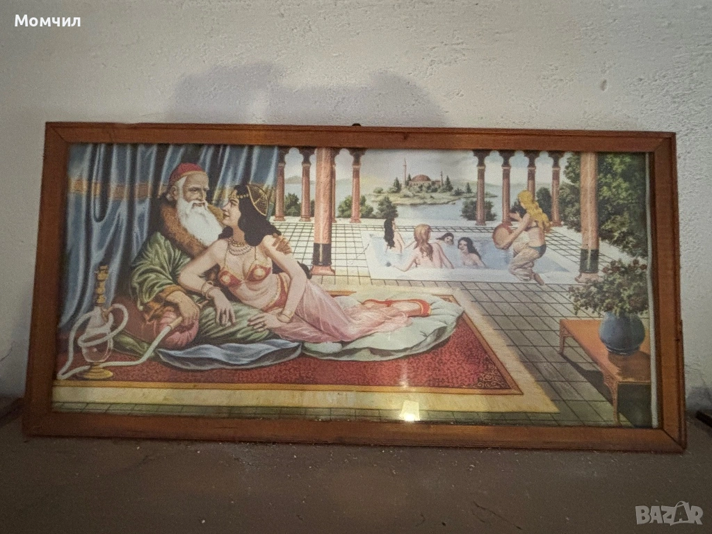 Продавам винтидж картина Али Паша, снимка 1
