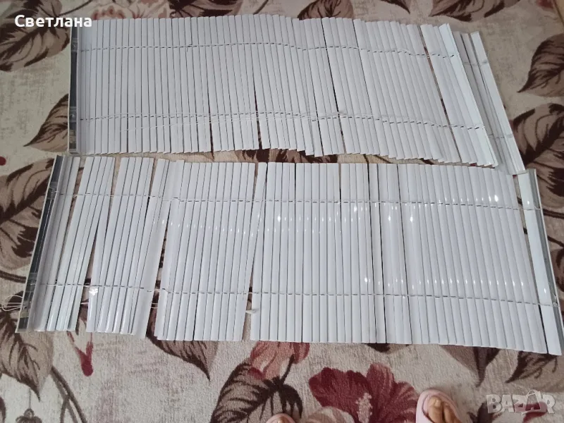 Бели алуминиеви щори, снимка 1