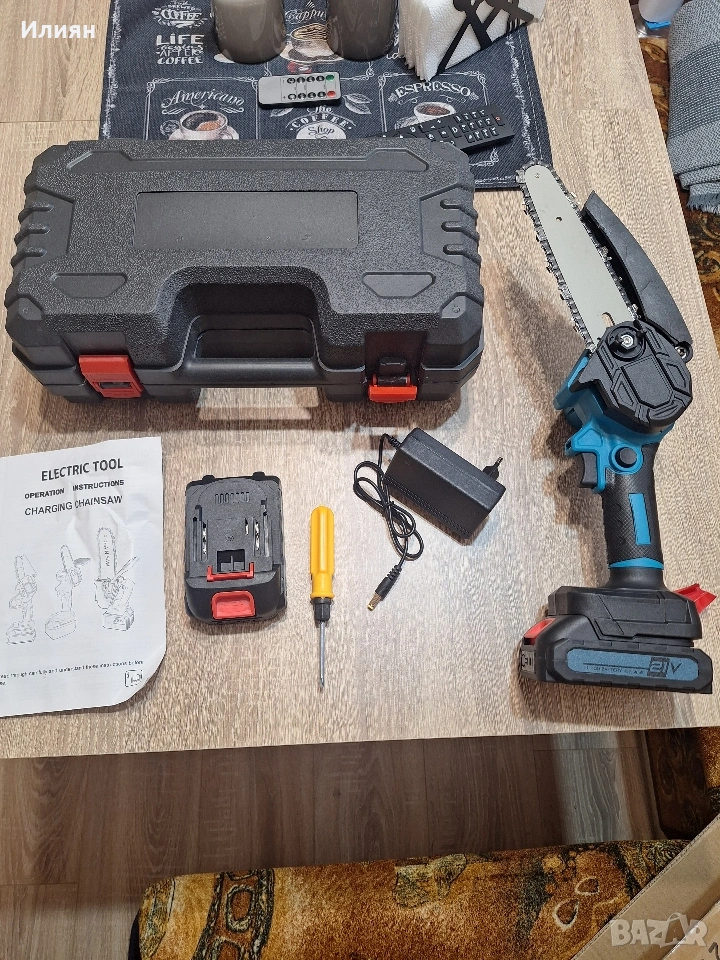 Мини акумулаторна резачка 21V LIXADA – 2 батерии, снимка 1