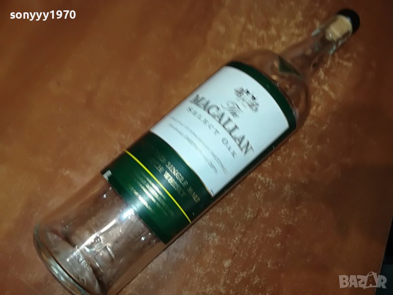 MACALAN SELECT OAC-ПРАЗНО ШИШЕ 1Л 1305221955, снимка 1