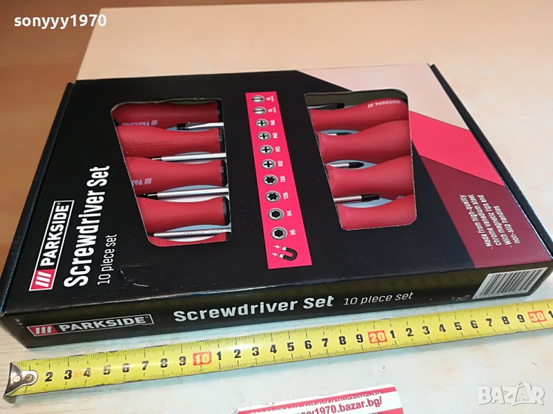 ОТВЕРТКИ 10БР-МАГНИТНИ 2809221345, снимка 1