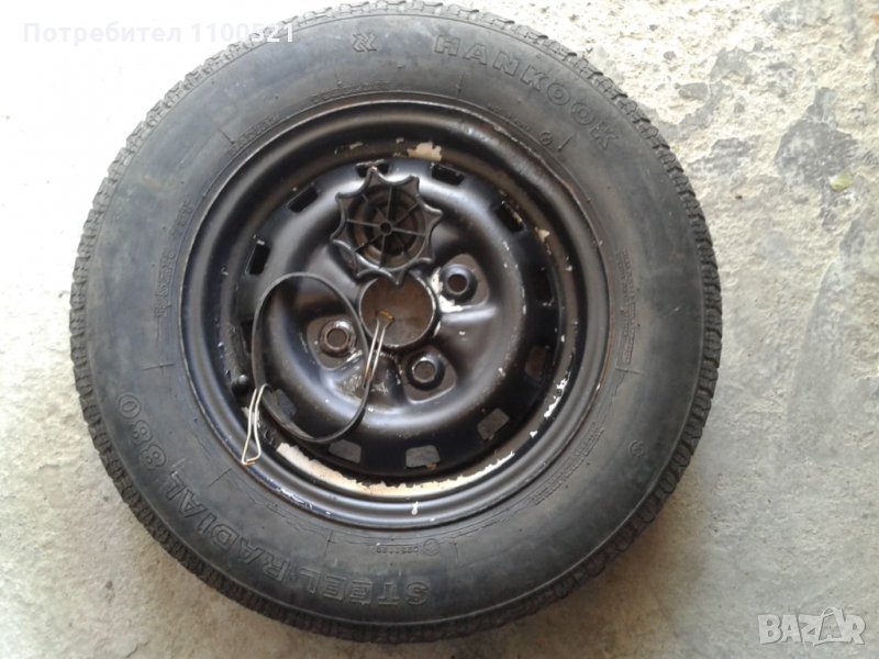 Резервна гума с джанта за фолксваген поло, снимка 1
