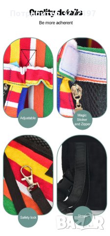 Раница Rainbow Pet Dog Carrier за пренасяне на кучета и котки, снимка 3 - За кучета - 40441066