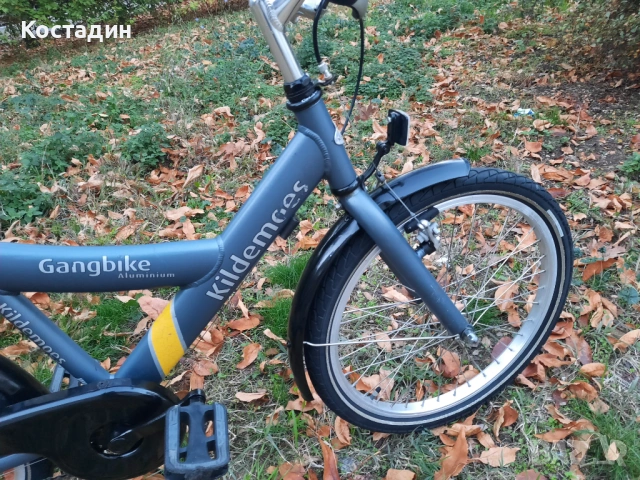 Детски велосипед Kildemoes  gangbike  Алуминиев     20 цола гуми, снимка 4 - Велосипеди - 54171244