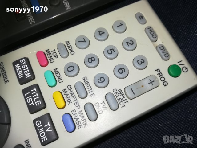 sony & panasonic hdd/rdr/tv remote 2811201837, снимка 10 - Дистанционни - 30943079