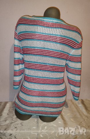 Пуловер мрежа р-р ХS, снимка 5 - Блузи с дълъг ръкав и пуловери - 42798758