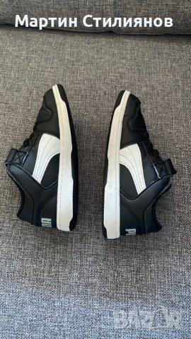 Puma Rebound Jr 370493 02 black, снимка 4 - Детски маратонки - 37923691