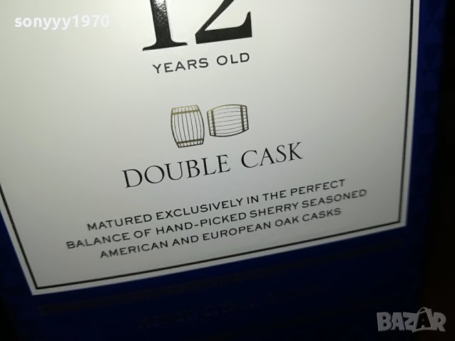 12 years double cask ПРАЗНА КУТИЯ ЗА КОЛЕКЦИЯ 0109221533, снимка 7 - Колекции - 37868762
