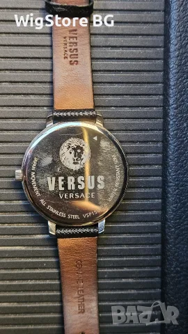 VERSUS VERSACE VSP1S0119 Кварцов часовник Versus La Villette с лого, 36 мм, Черен / Сребрист, снимка 7 - Дамски - 55962673