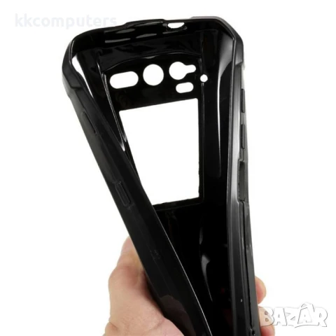 Гъвкав TPU Калъф + Скрийн Протектор за Unihertz TANK – Прозрачен / Черен, снимка 4 - Калъфи, кейсове - 50657166