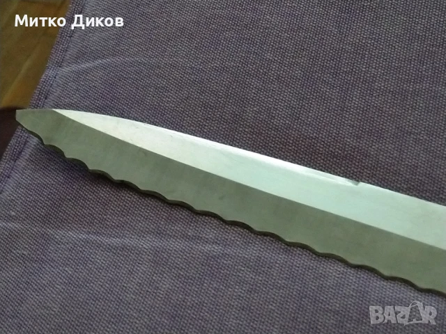 Нож за хляб отличен японски 406х270мм острие Stainless Japan, снимка 8 - Прибори за хранене, готвене и сервиране - 51093652