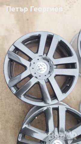 ОРИГИНАЛНИ АЛУМИНИЕВИ ДЖАНТИ ЗА ФОЛСВАГЕН -5Х112Х57-17 цола, снимка 5 - Гуми и джанти - 53197019