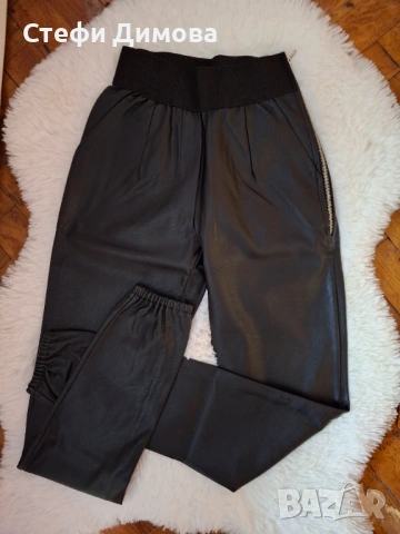 Кожен клин с ластик