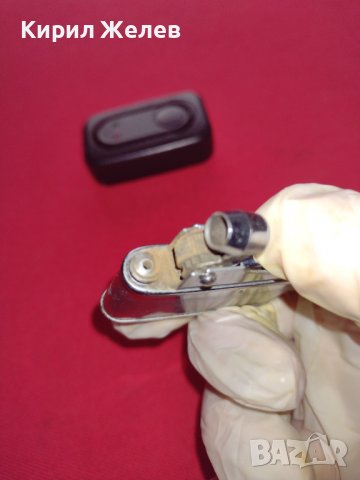 СТАРА РЯДКА МЕТАЛНА ЗАПАЛКА КЛАСИКА ЗА КОЛЕКЦИЯ ДЕКОРАЦИЯ 33912, снимка 5 - Запалки - 39124398