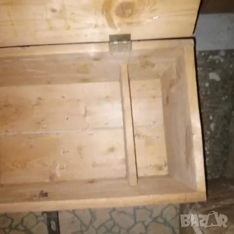 Дървен сандък за инструменти , снимка 5 - Куфари с инструменти - 48587140
