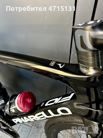 Pinarello Dogma F10 Disc – Ultegra R8000, Dura-Ace курбел, Fulcrum капли, снимка 4 - Велосипеди - 53173267