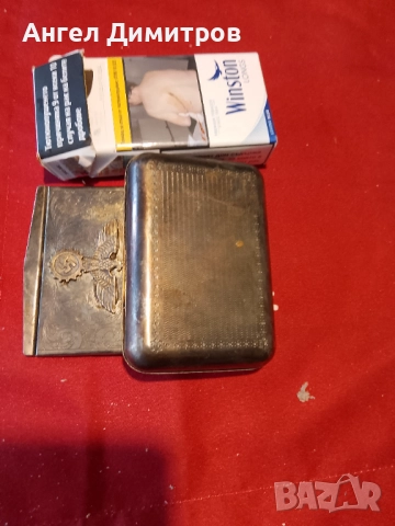 Трети райх страхотна метална табакера кутия , снимка 5 - Антикварни и старинни предмети - 52445016