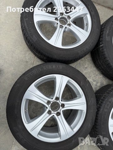 Гуми с джати за Мерцедес 225/55/17 ЕТ 40