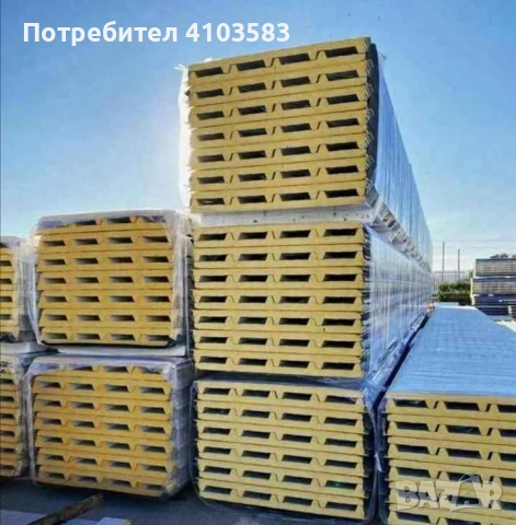 Сандвич панели / термопанели, снимка 2 - Облицовки - 54290228