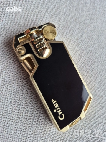 Бензинова запалка CHIEF ,три цвята ,подаръчна кутия, снимка 12 - Запалки - 52391031