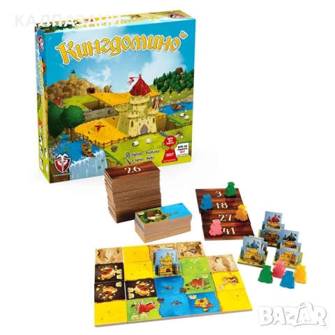 КИНГДОМИНО - НАСТОЛНА ИГРА - БАЗОВА 53560-BG, снимка 2 - Настолни игри - 51690835