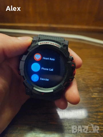 Sport Smart Watch – Bluetooth, Пулсомер, Водоустойчив, снимка 6 - Друга електроника - 53363992