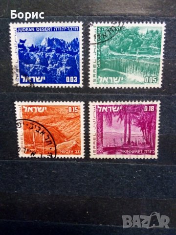 Израел с пощенско клеймо - 1971 год ., снимка 2 - Филателия - 37800257