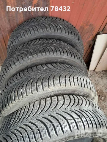 Зимни гуми Michelin 215/60/17 - 4 броя, снимка 1 - Гуми и джанти - 49548012