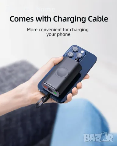 Преносимо зарядно устройство за часовник и телефони за Apple, снимка 8 - Аксесоари за Apple - 48174333