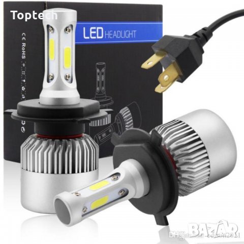 Led крушки за фарове 8000LM, H1, H3, H4, H7, H11, 36w , 16000lm 12/24V, снимка 1