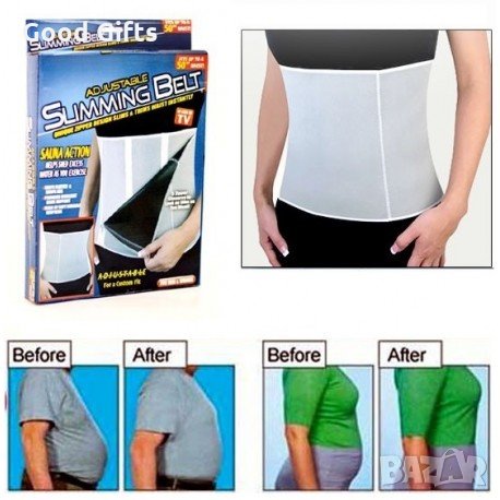КОЛАН ЗА ОТСЛАБВАНЕ СЪС САУНА ЕФЕКТ SLIMMING BELT
