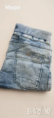 ZARA MAN Soft Denim Jogger Дънки XL / 34 Светло Синьо 