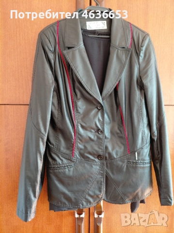 Дамско сако от изк.кожа, снимка 2 - Якета - 52749644