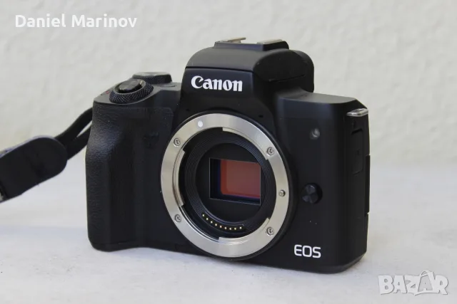 Canon m50 mark ii + фотографски комплект , снимка 9 - Обективи и филтри - 55781611
