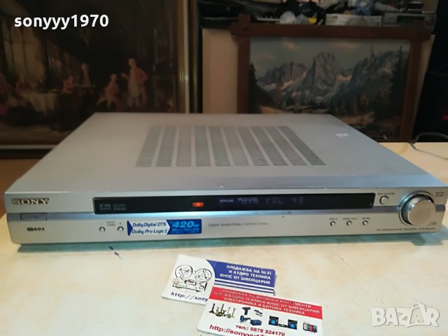 sony str-ksl500 receiver-внос германия 0508212020, снимка 2 - Ресийвъри, усилватели, смесителни пултове - 33735547