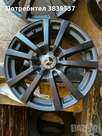 Немски джанти KBA 17" 5x112 за Mercedes GLK / ML + Зимни SUV гуми 235/60/17 (Заедно или Поотделно), снимка 2 - Гуми и джанти - 55952957