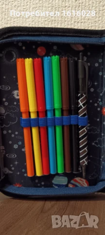 Ученически несесер с консумативи в него - Косммическо пространство., снимка 18 - Ученически пособия, канцеларски материали - 50900208